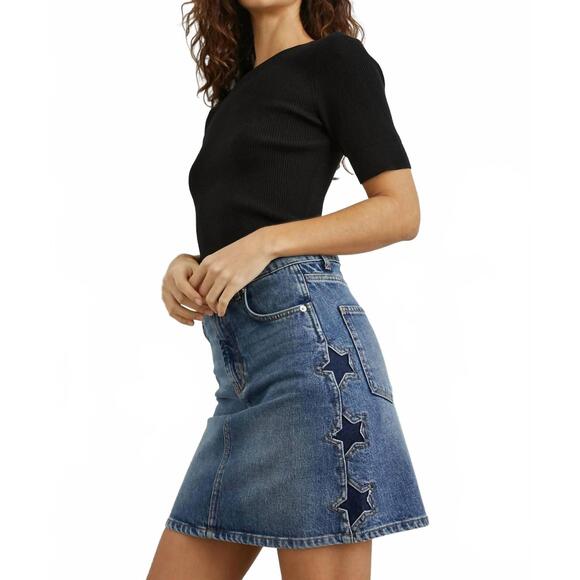 NEW RAILS women's burbank skirt in starry night - Picture 4 of 5